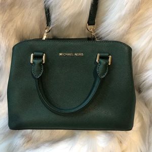 Michael Kors Savannah Small Saffiano Satchel